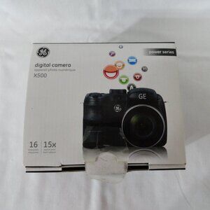 GE, Digital Camera, X500, power series